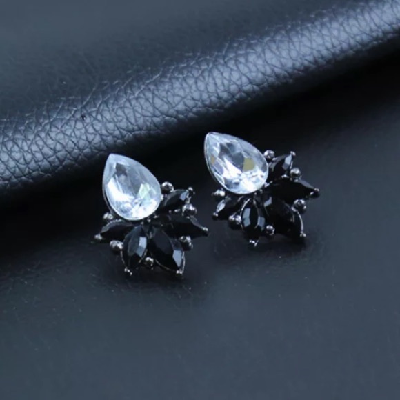 🔴𝟱/$𝟭𝟱🔴𝗖𝗟𝗘𝗔𝗥𝗔𝗡𝗖𝗘 Black Earrings NEW - Picture 3 of 6